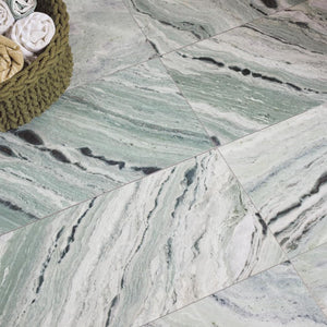 Seaspray Green Rectangle Marble 61x30.5cm