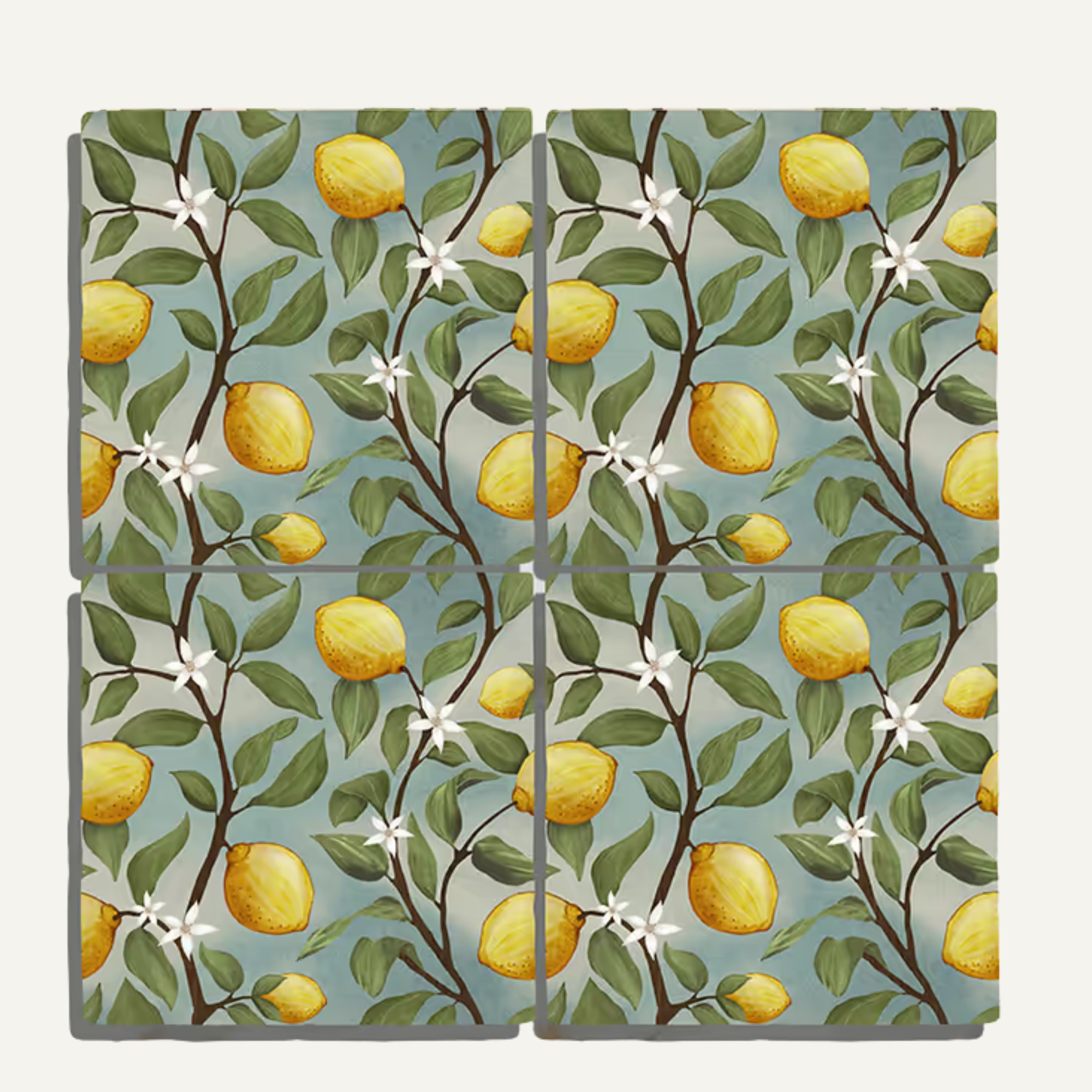 Nonna's Kitchen Sorrento Azzuro 13x13cm