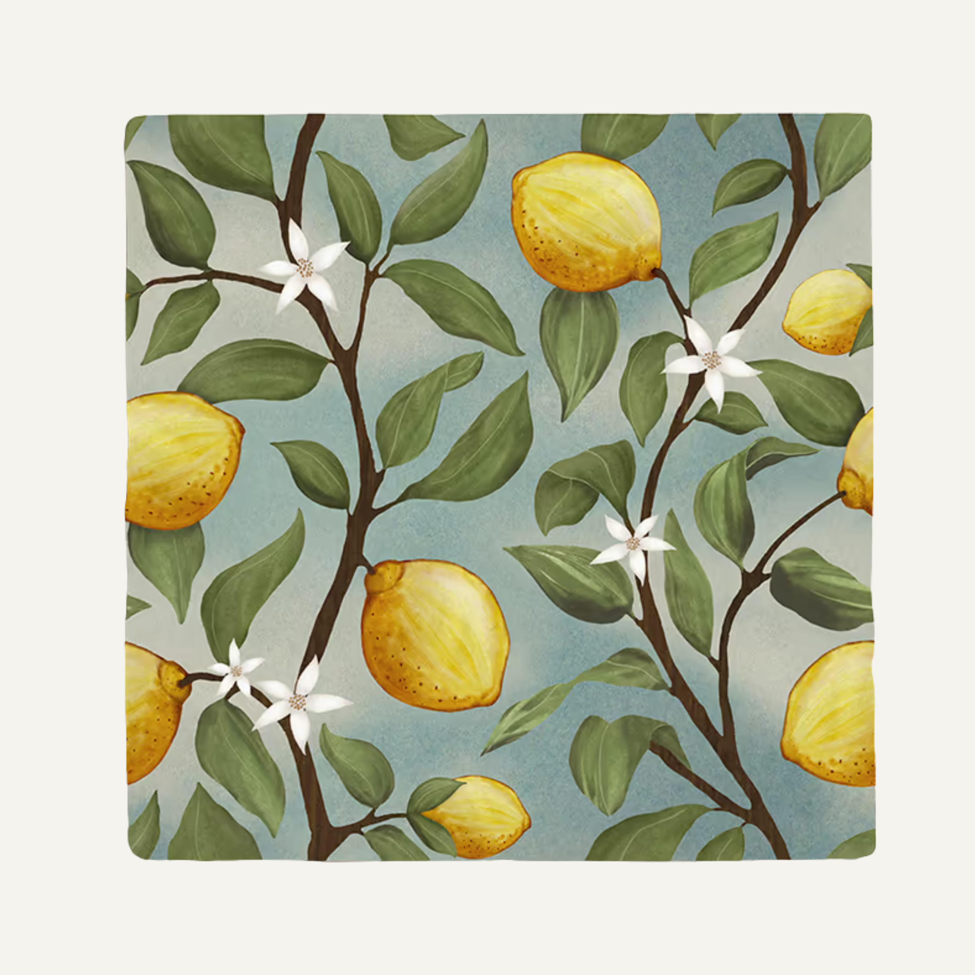 Nonna's Kitchen Sorrento Azzuro 13x13cm