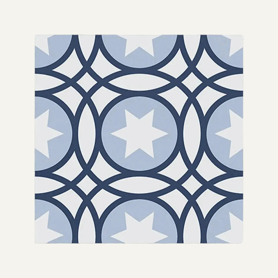 Lumier Pattern Blue 16.5x16.5cm