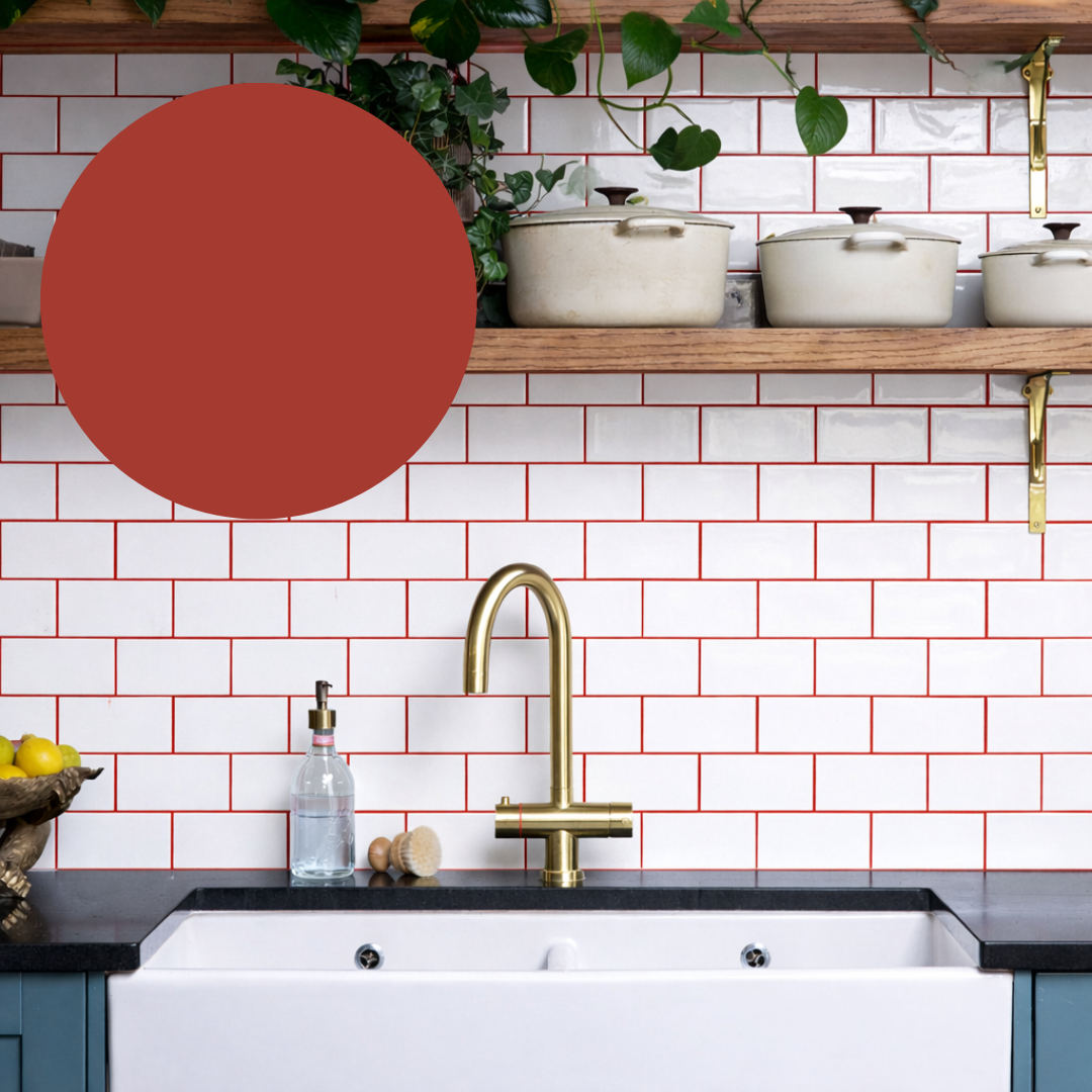 Resin-Cement Grout Veniti Red (#42)