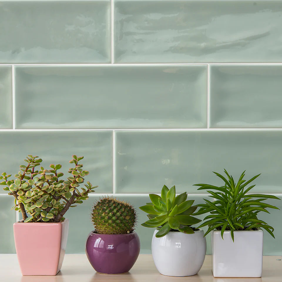 Aria Green Gloss 10x30cm