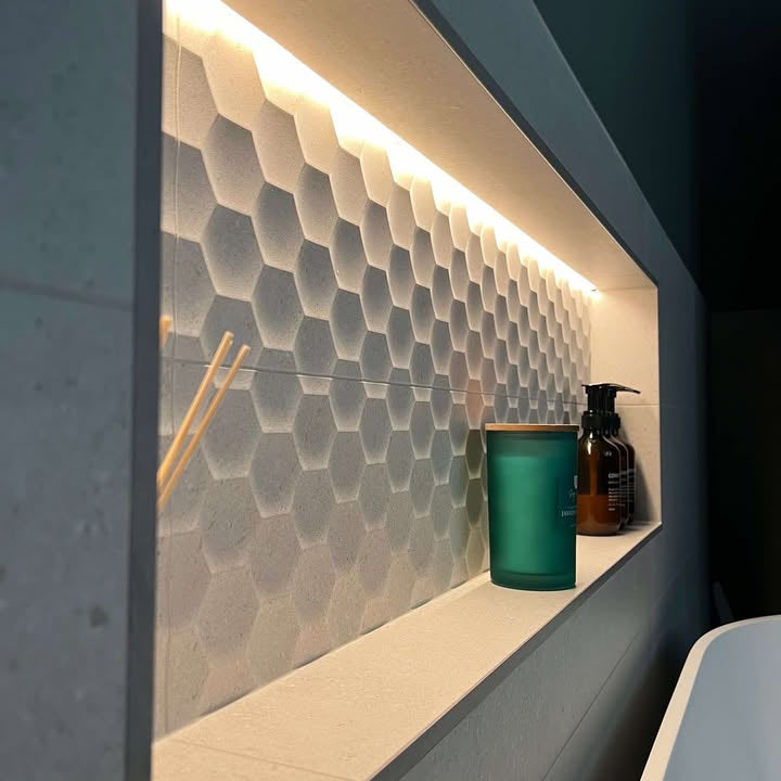 Granite White Eden Wall 30x90cm