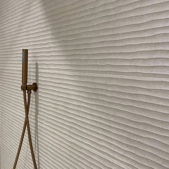 Light Stone Beige Score Wall 30x90cm