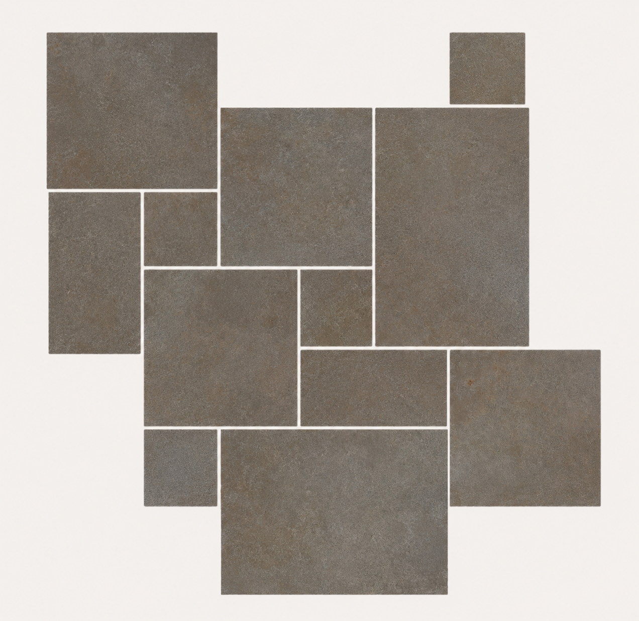 Farmland Tumbled Limestone Flagstone Opus