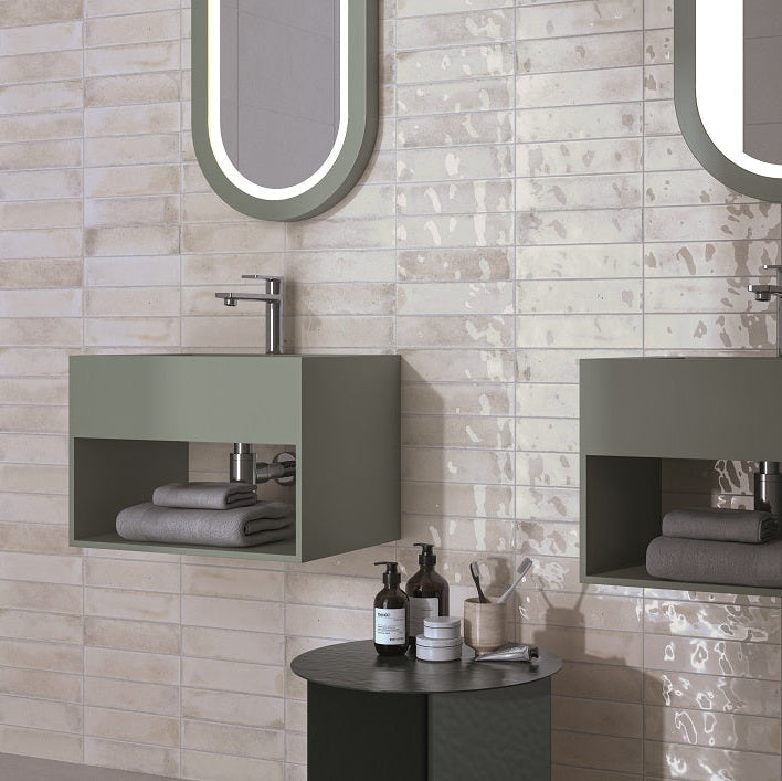 Seralis White 6.2x24.6cm