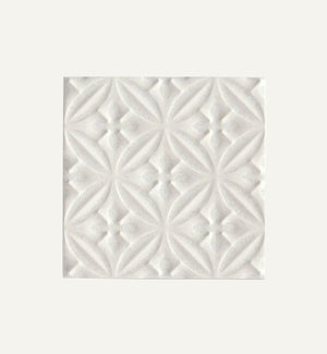 Alhambra White Crackle Decor 15x15cm