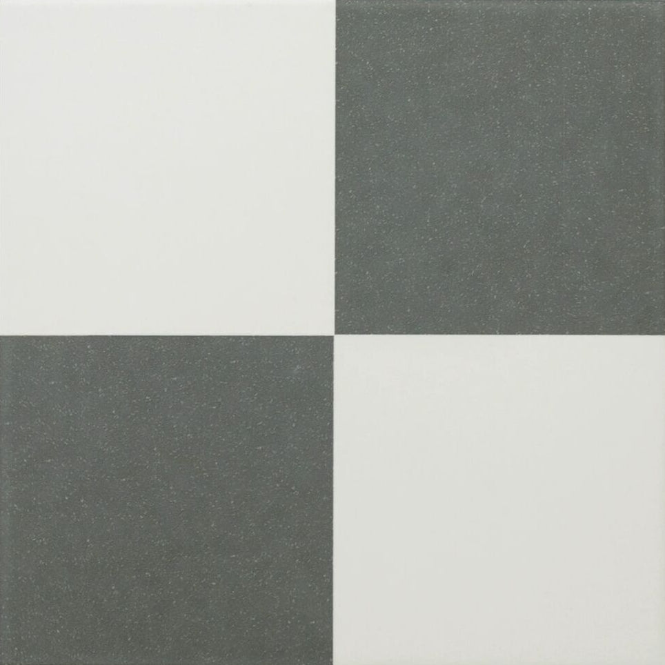 Chequerboard Old Iron 20x20cm