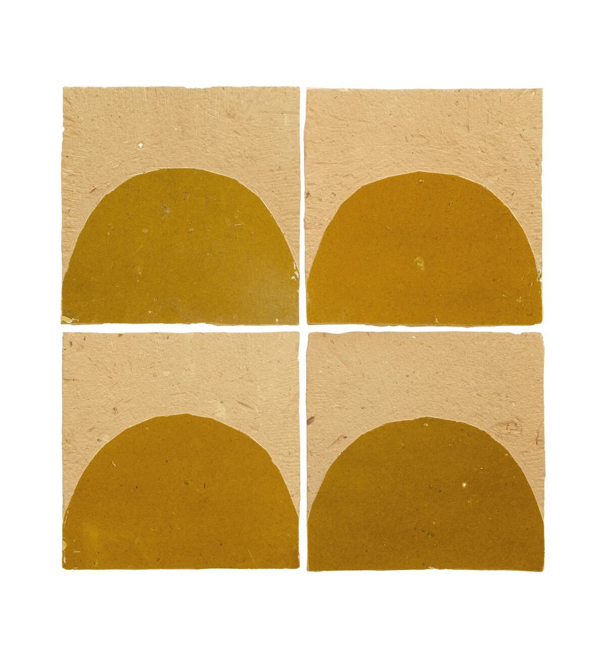 Medina Ochre Belen Zellige 10x10cm