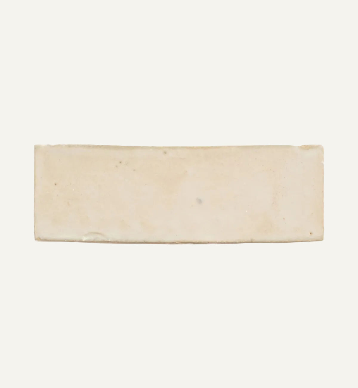 Medina Cloudy White Zellige Rectangle 5x15cm
