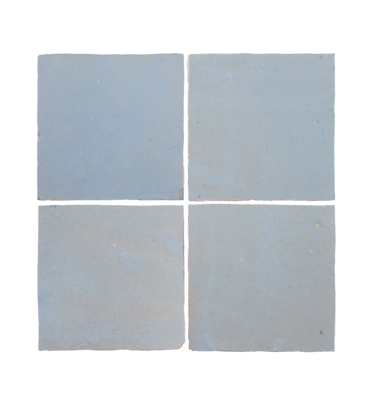 Medina Cornflower Blue Square Zellige 10x10cm