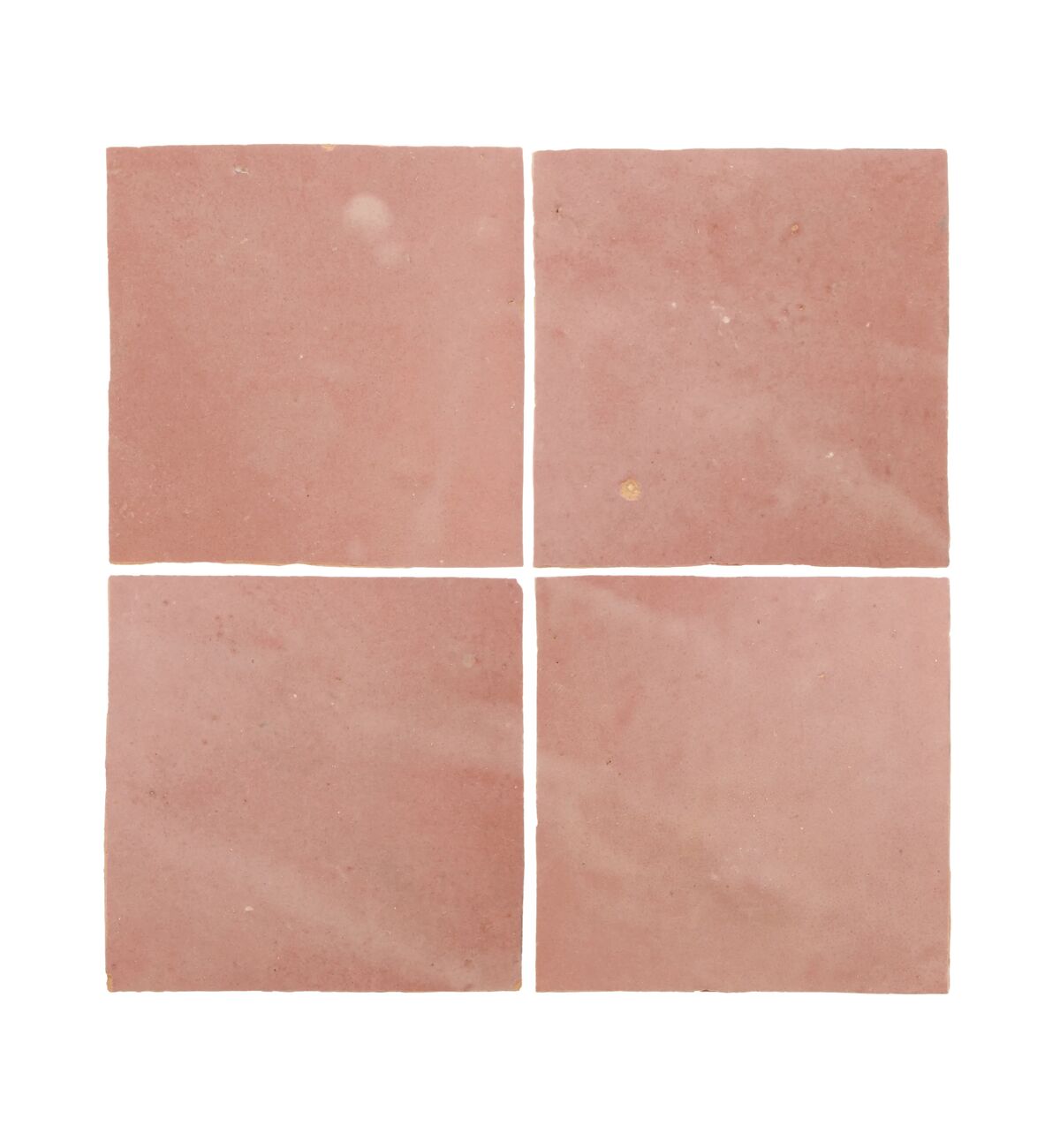 Medina Leather Pale Square Zellige 10x10cm