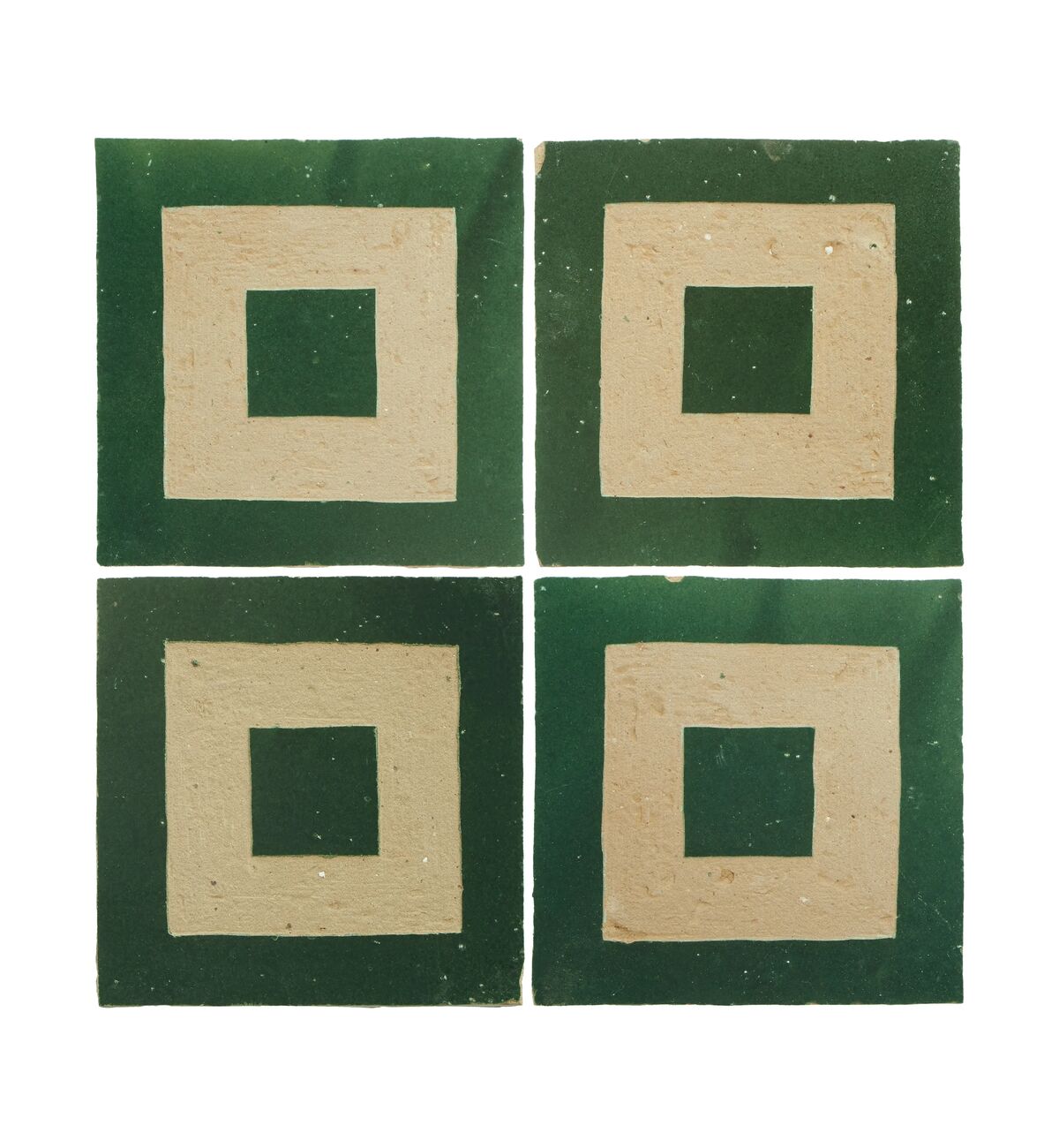 Medina Moss Green Porton Zellige 10x10cm