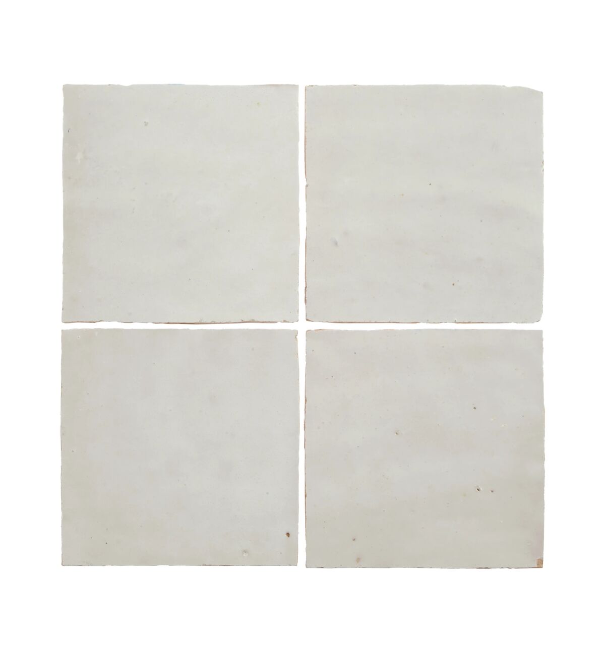 Medina Pure White Square Zellige 10x10cm