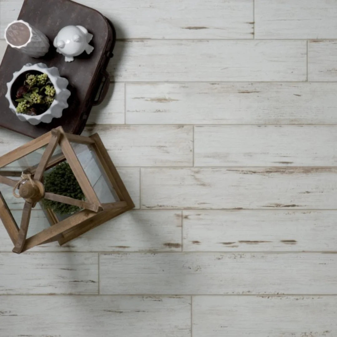 Barnwood White 15x90cm