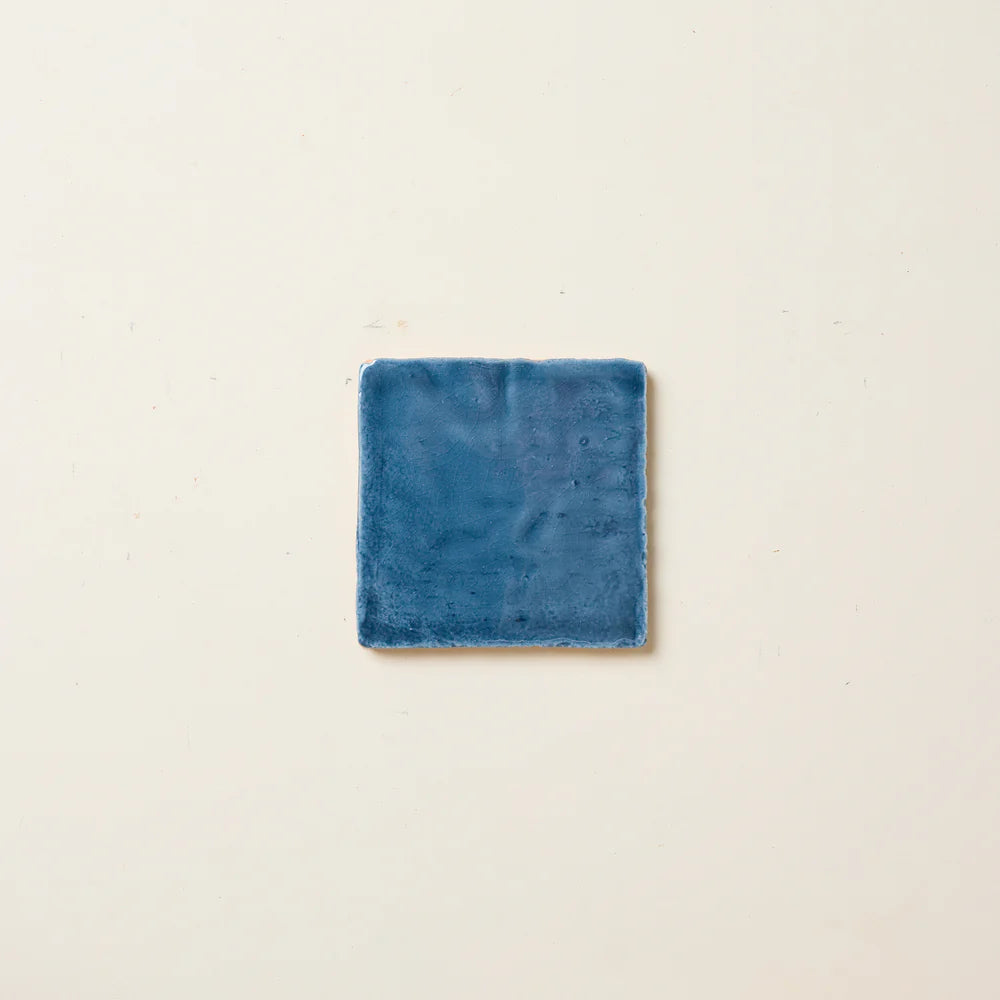 Rediscovered Navy Glazed Plain 11x11cm
