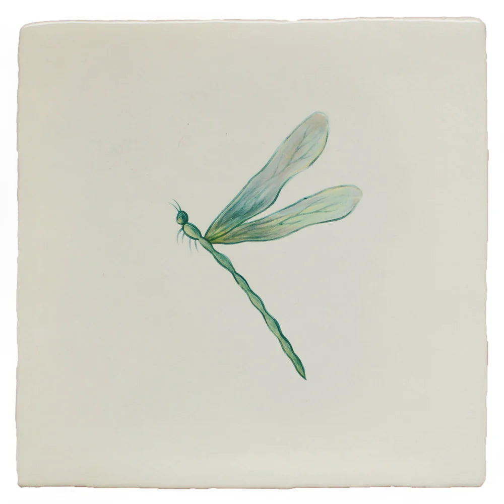Garden Insects Resting Dragonfly Left 13x13cm
