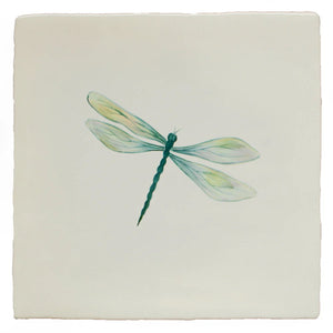 Garden Insects Dragonfly in Flight Right13x13cm
