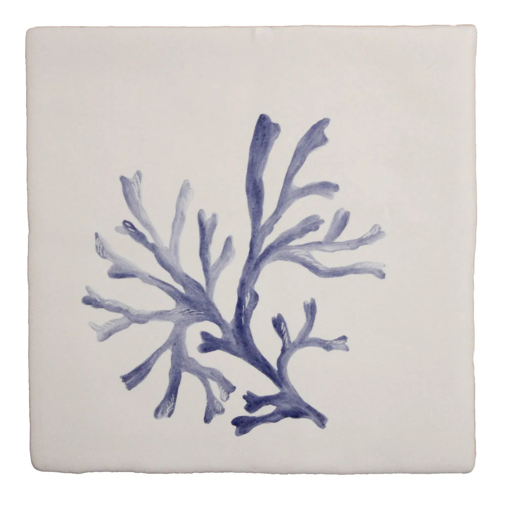 Seaweed Garden Carageen Delft 13x13cm