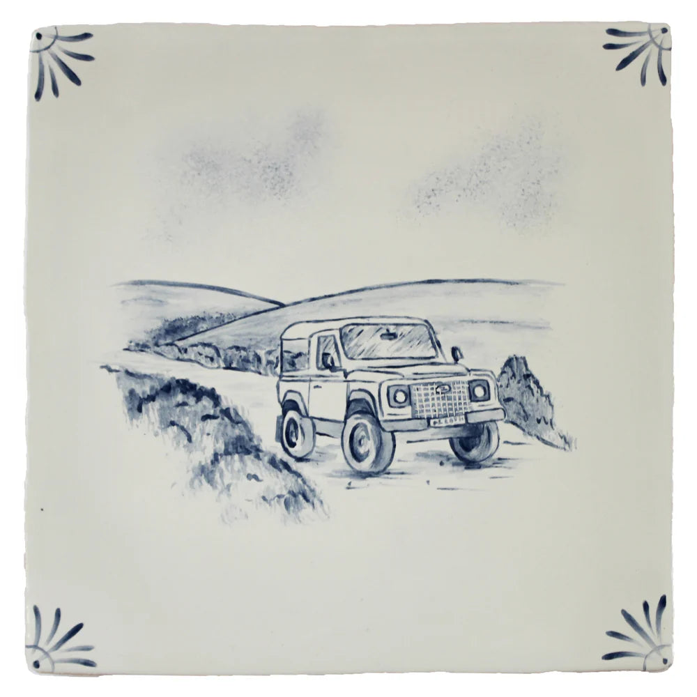 Cotswold Delft Off Roading 13x13cm