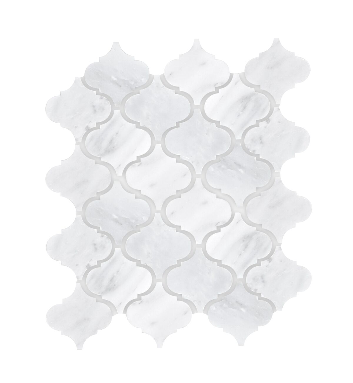 East Hampton Arabesque Marble Mosaic 29.5x34.5cm