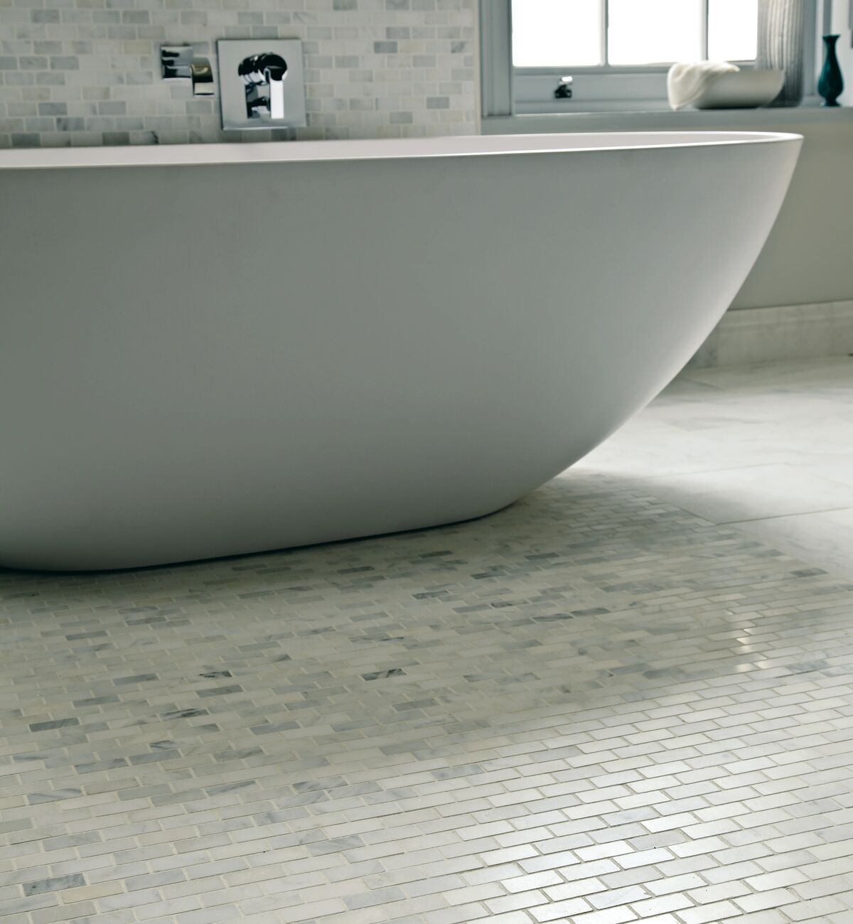 East Hampton Brick Marble Mosaic 29.8x29.8cm