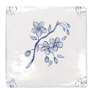 English Delft Blossom 13x13cm