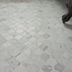 East Hampton Arabesque Marble Mosaic 29.5x34.5cm