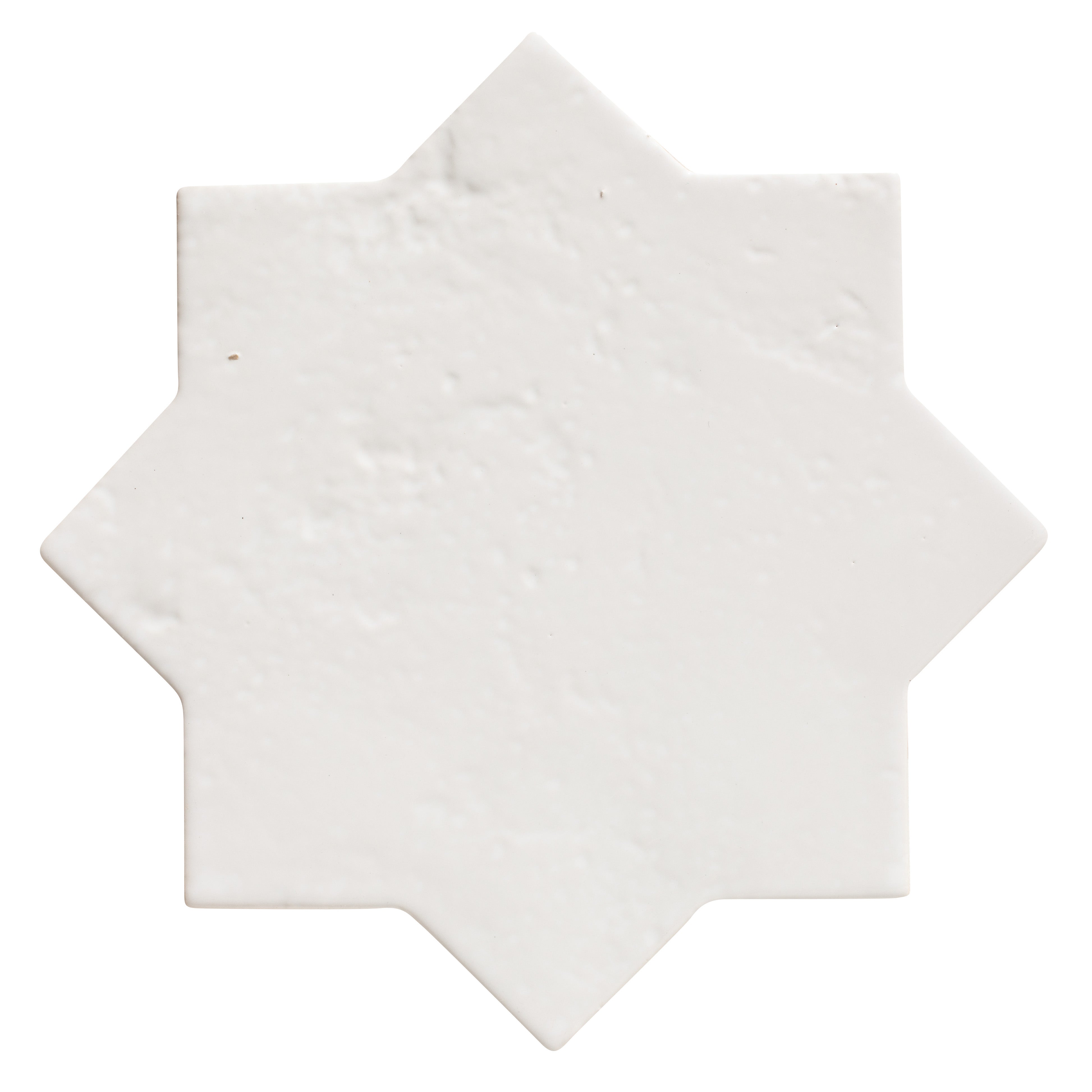 Fez Star White 20.5x20.5cm