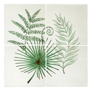 Glass House Cinnamon, Fan and Parlour 26x26cm Panel