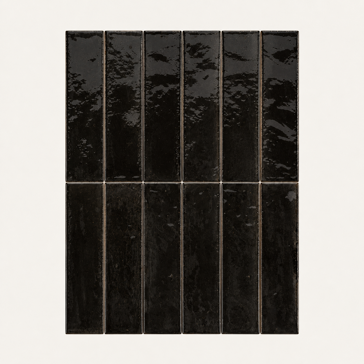 Harlow Ebony Black 6x24cm