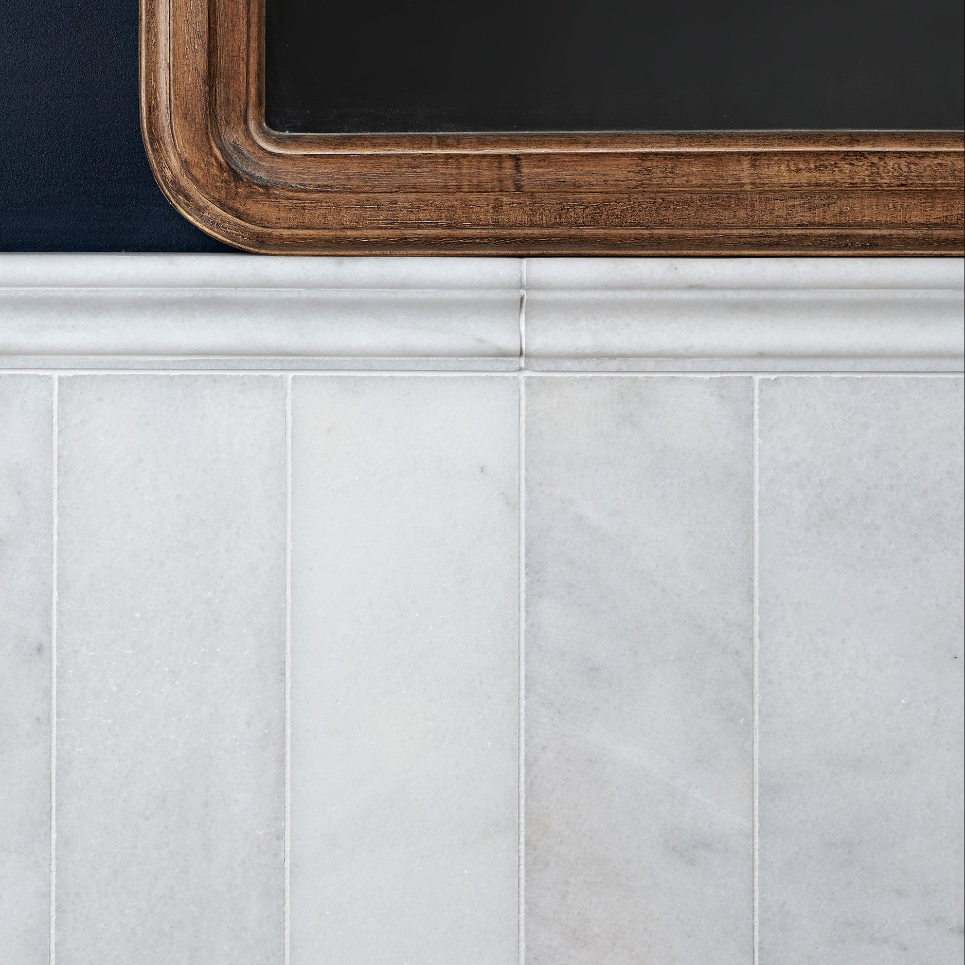 Long Island Honed Marble Dado 5x30.5cm