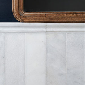 Long Island Honed Marble Dado 5x30.5cm