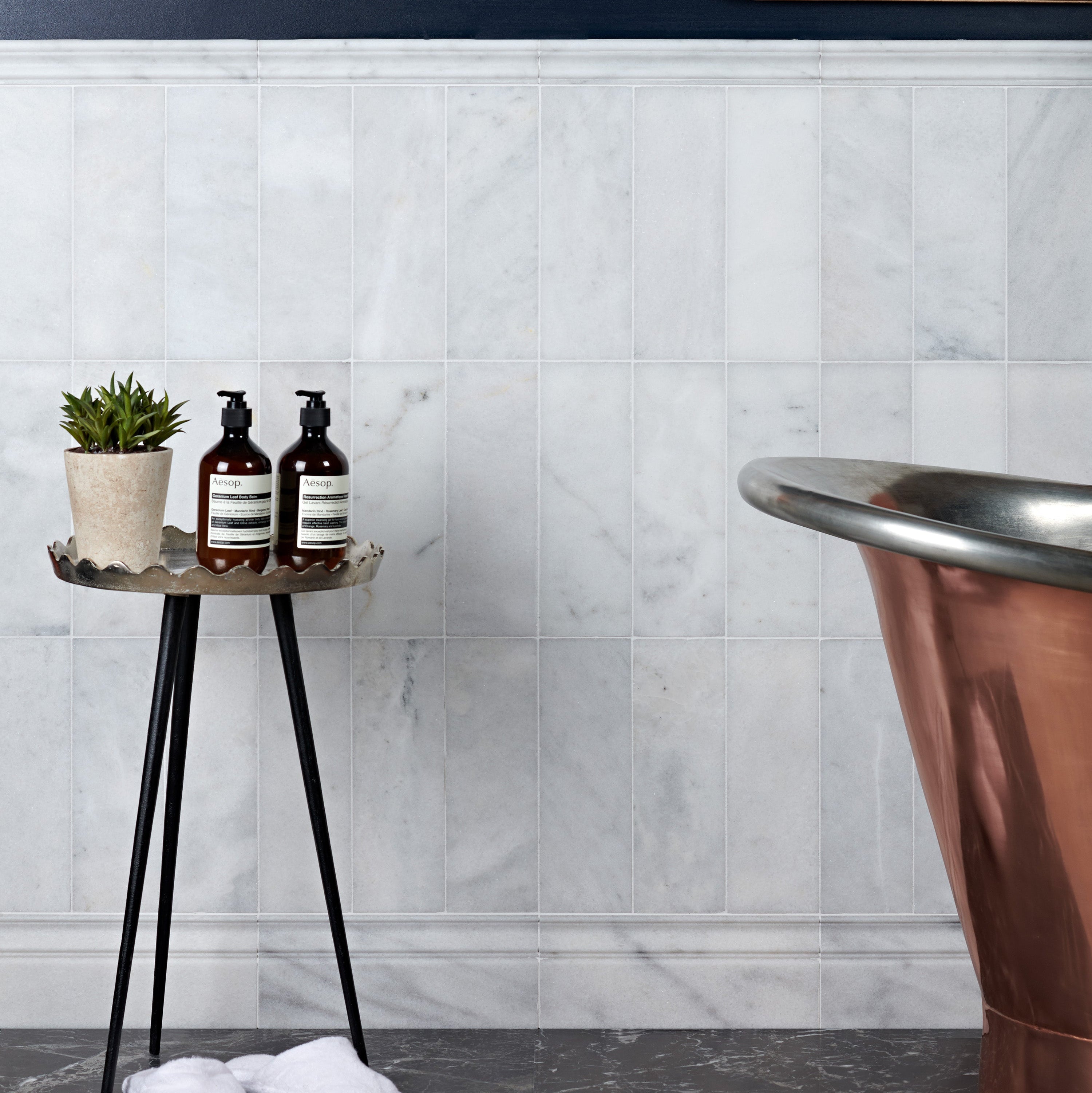 Long Island Honed Marble 10x30.5cm