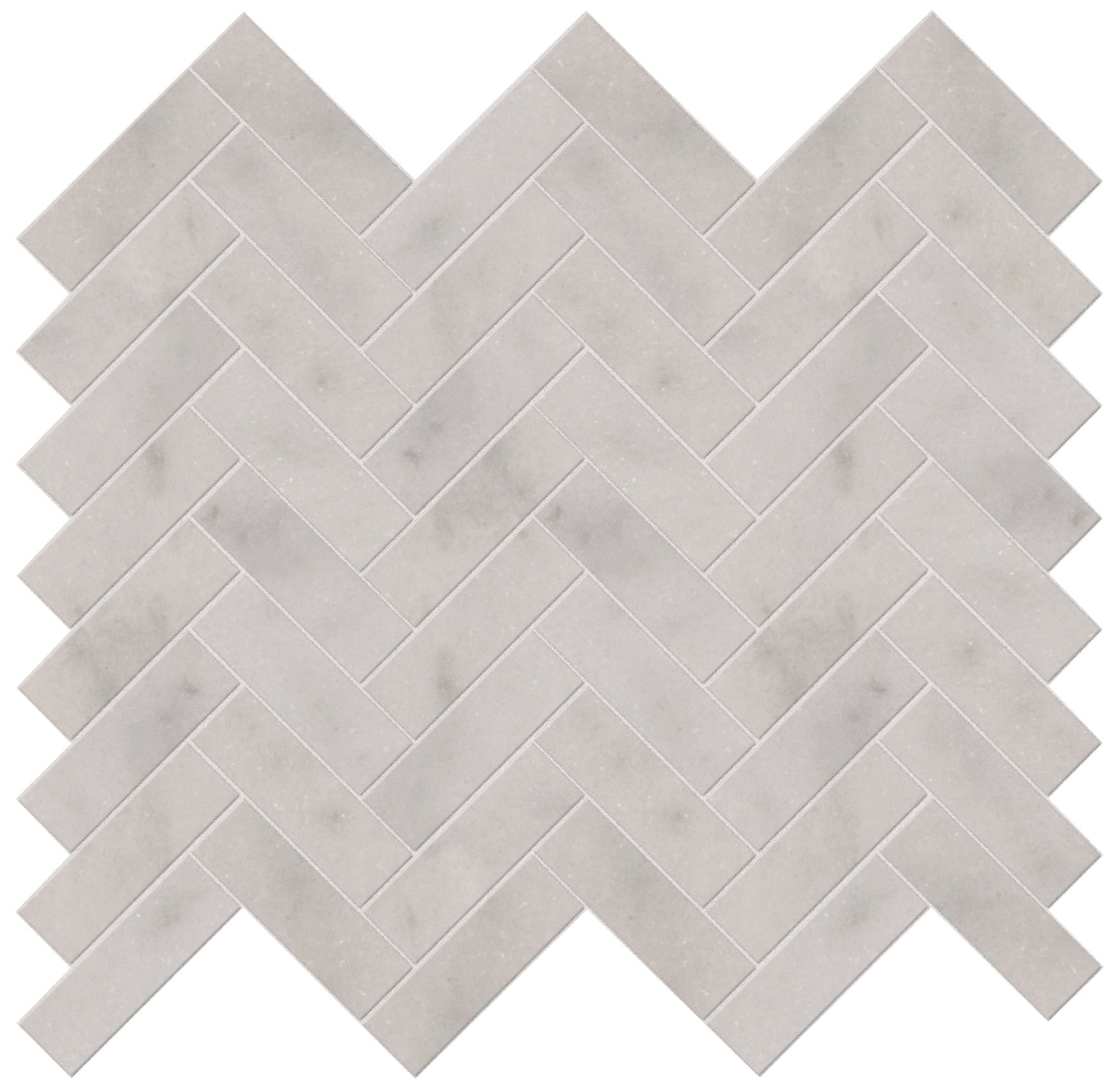 Long Island Herringbone Marble Mosaic 33x34cm
