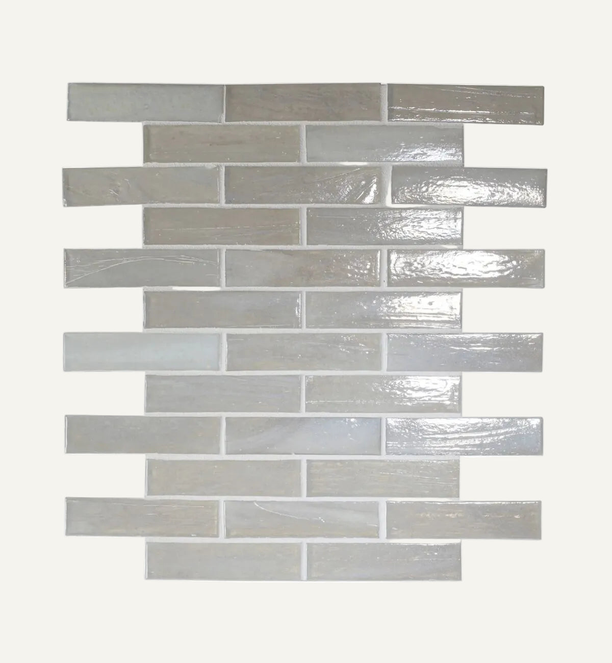 Malacassa Glacier Bricks Mosaic 25.4x31.8cm