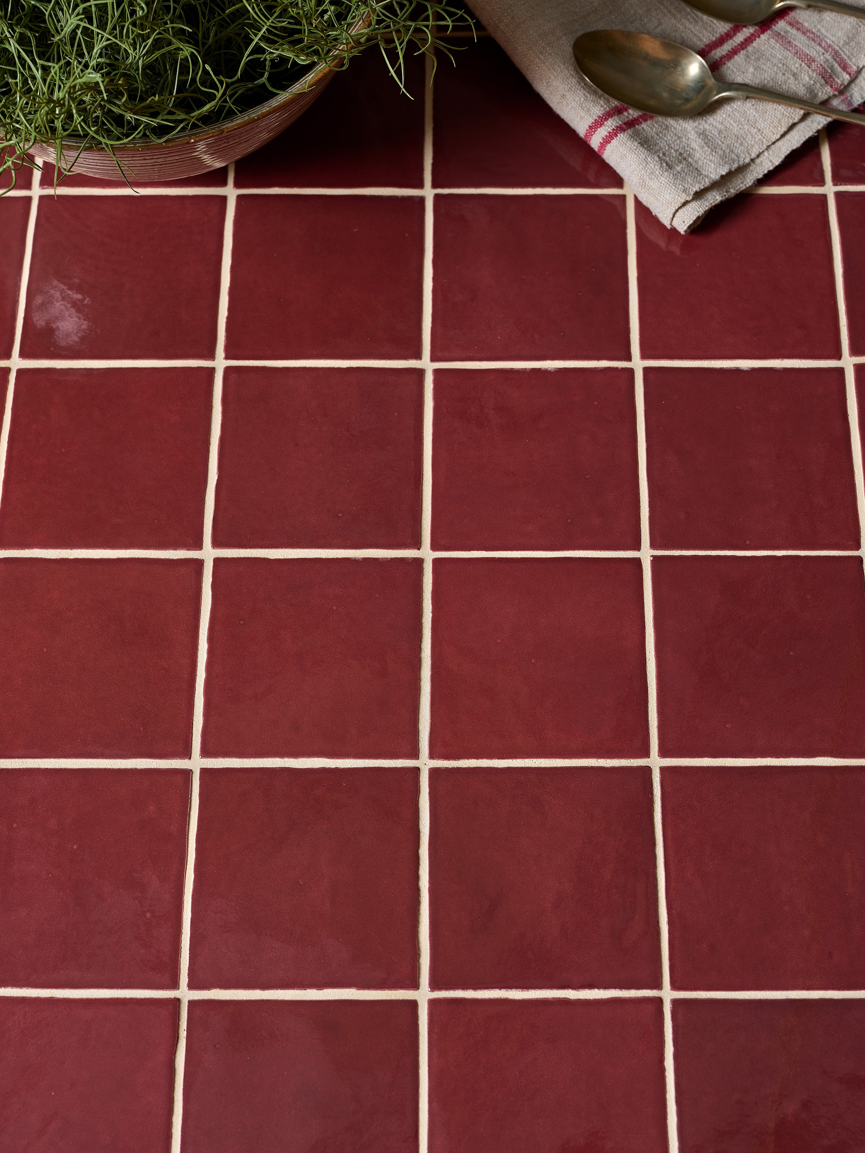 Maroc Bordeaux 9.9x9.9cm