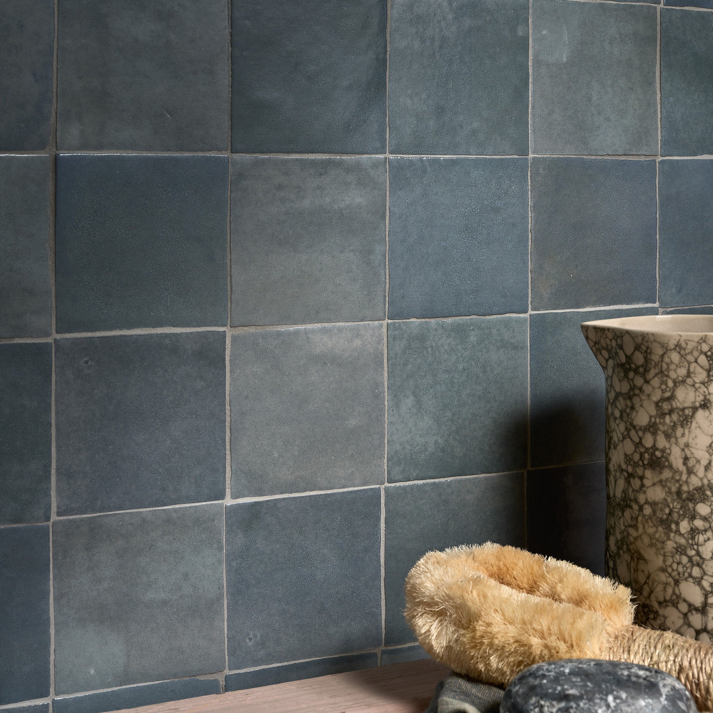 Maroc Powder Blue 9.9x9.9cm