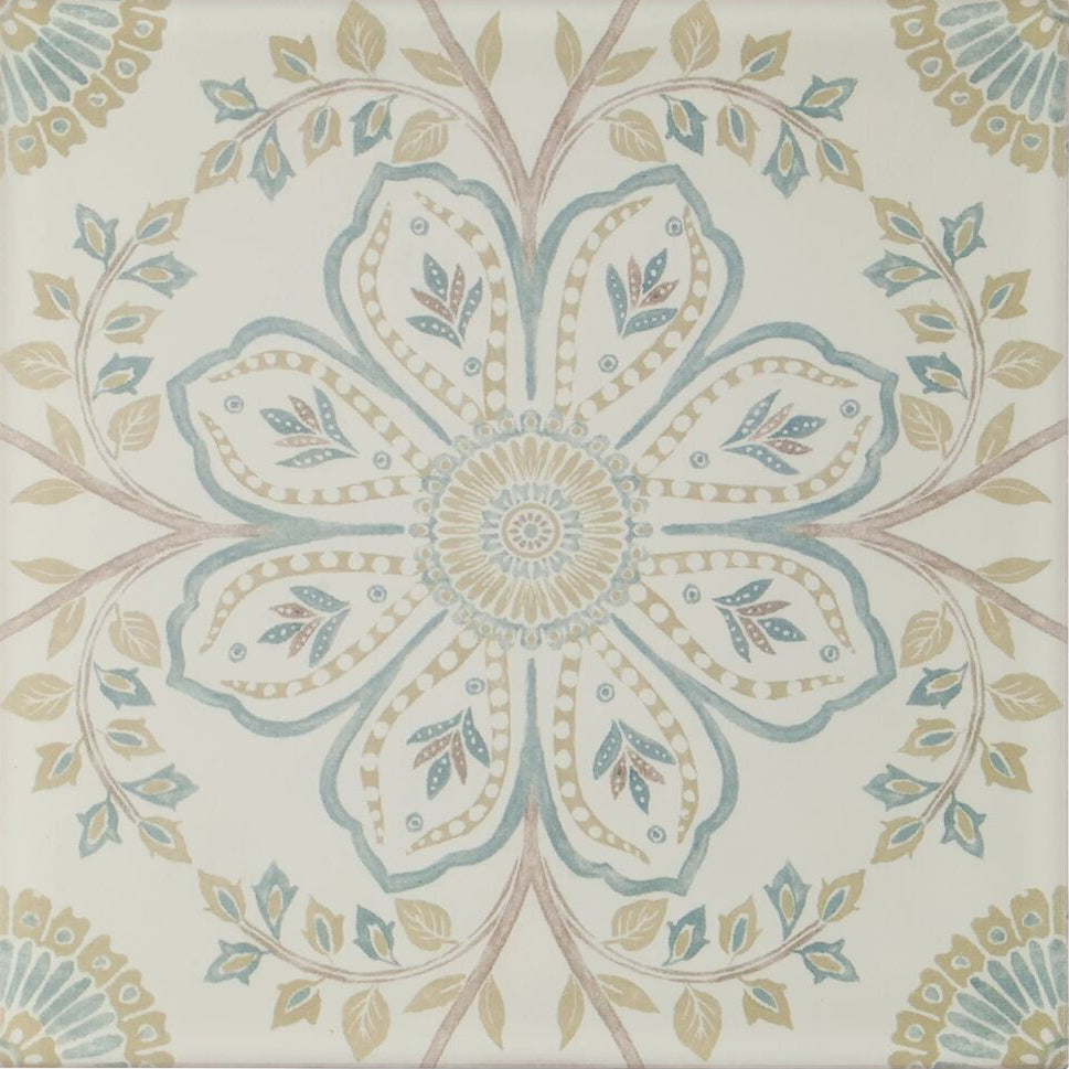 Nina Campbell Topkapi Aqua 20x20cm