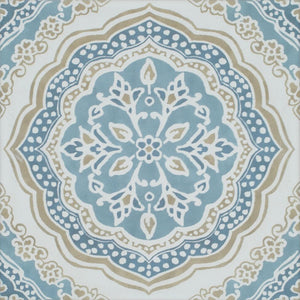 Nina Campbell Udaipur Blue 20x20cm