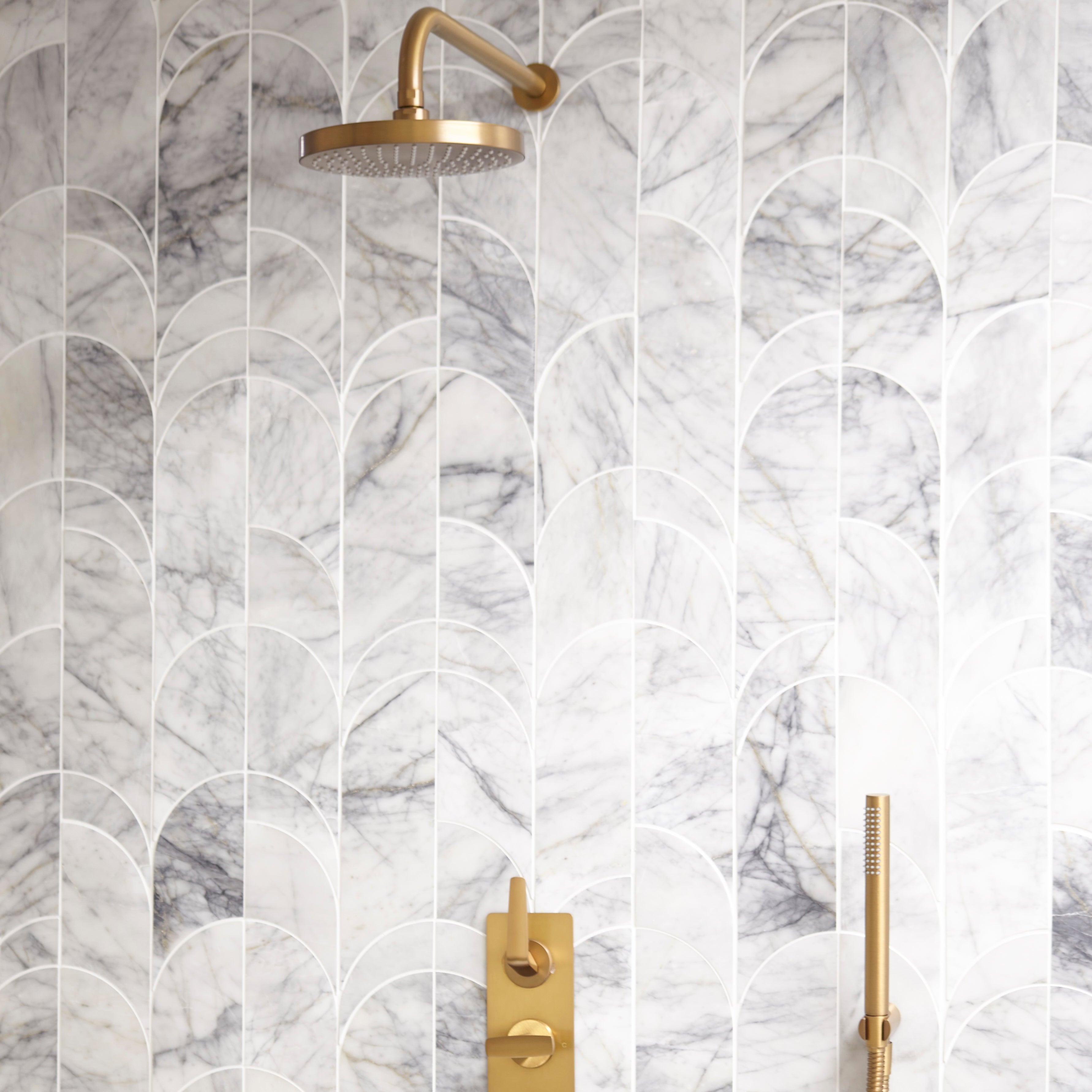 Ottimo Marble Curve Mosaic 20x30.5cm