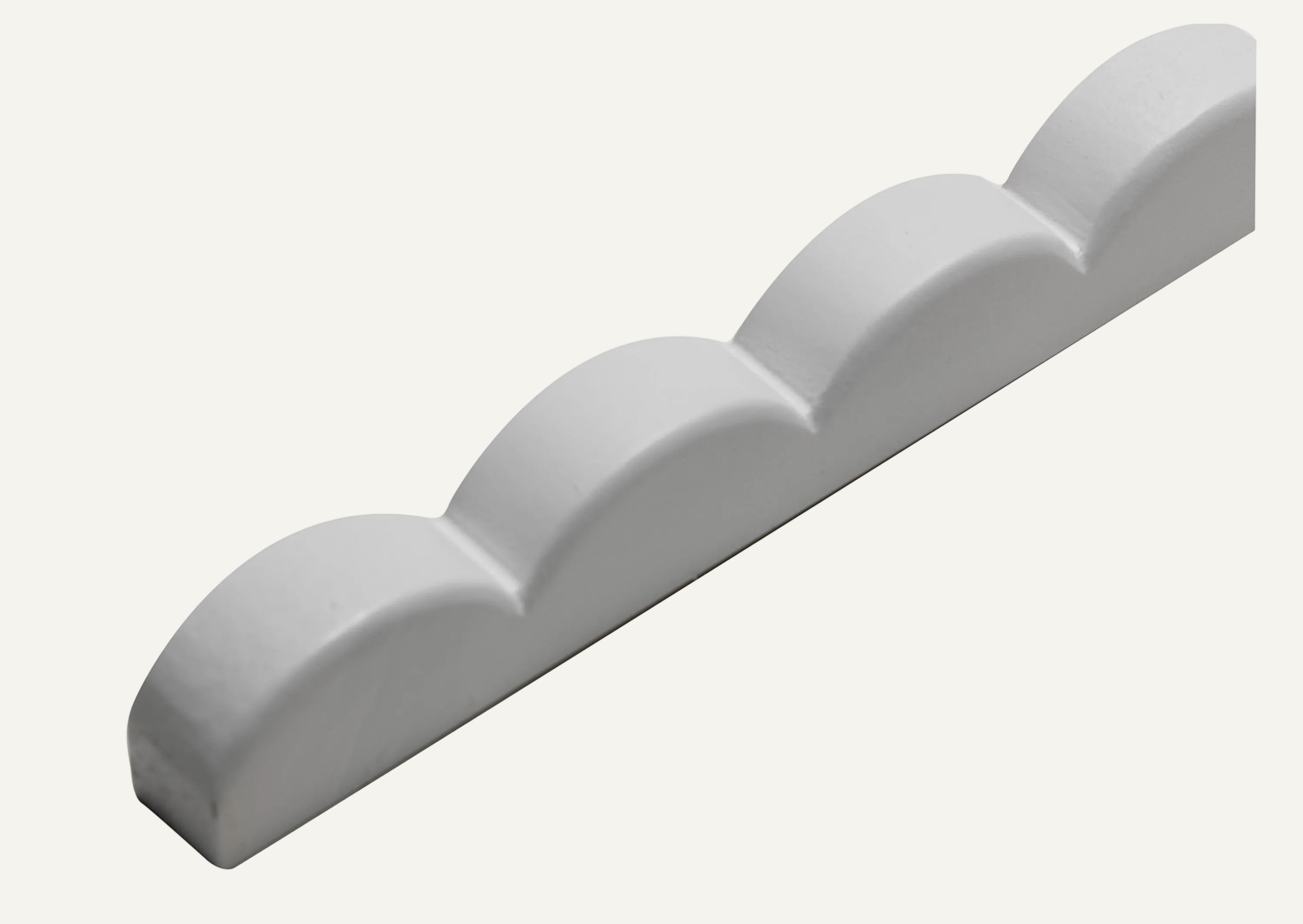 Ornamento Composite Scallop Trim 1.9x102.5cm