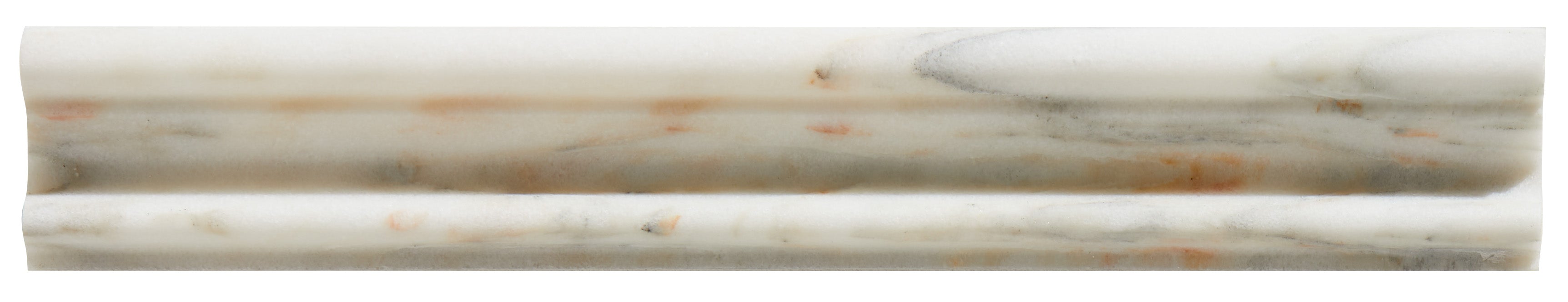 Palazzo Oro Honed Marble Moulding 5x30.5cm