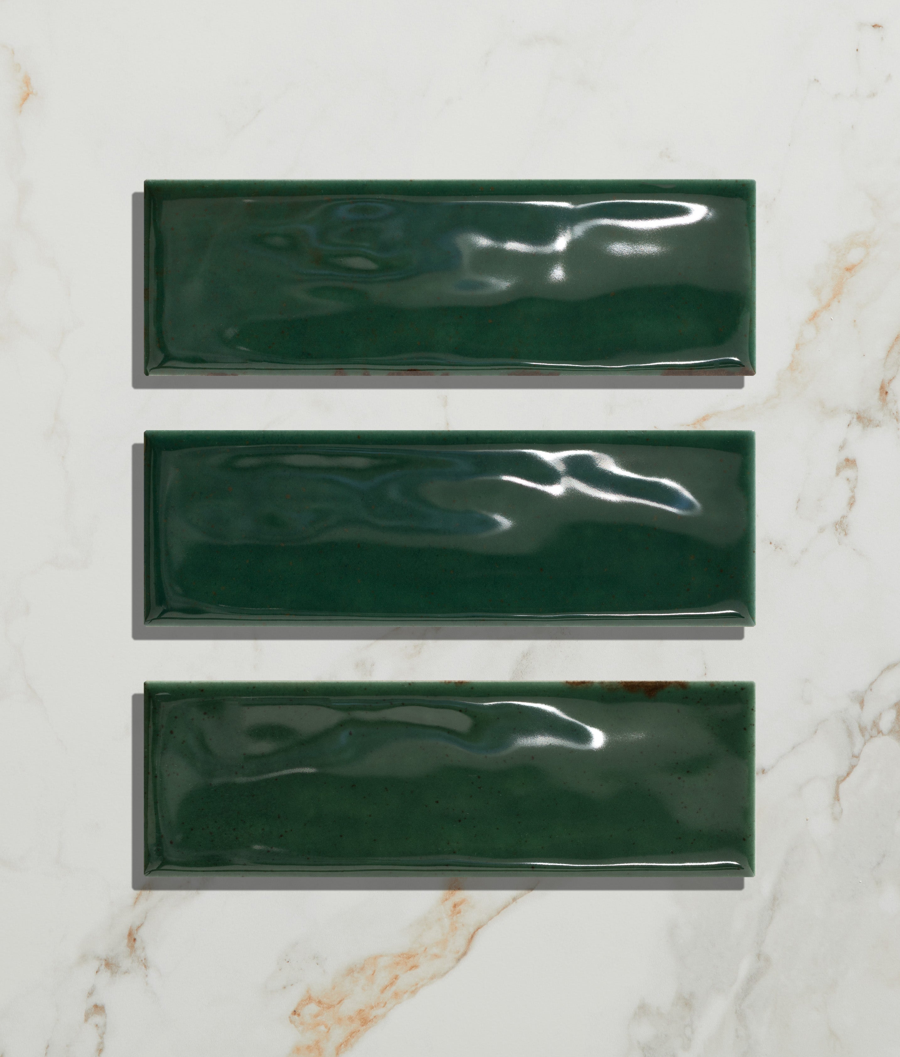 Petite Porcelain Gloss Green 5x15cm