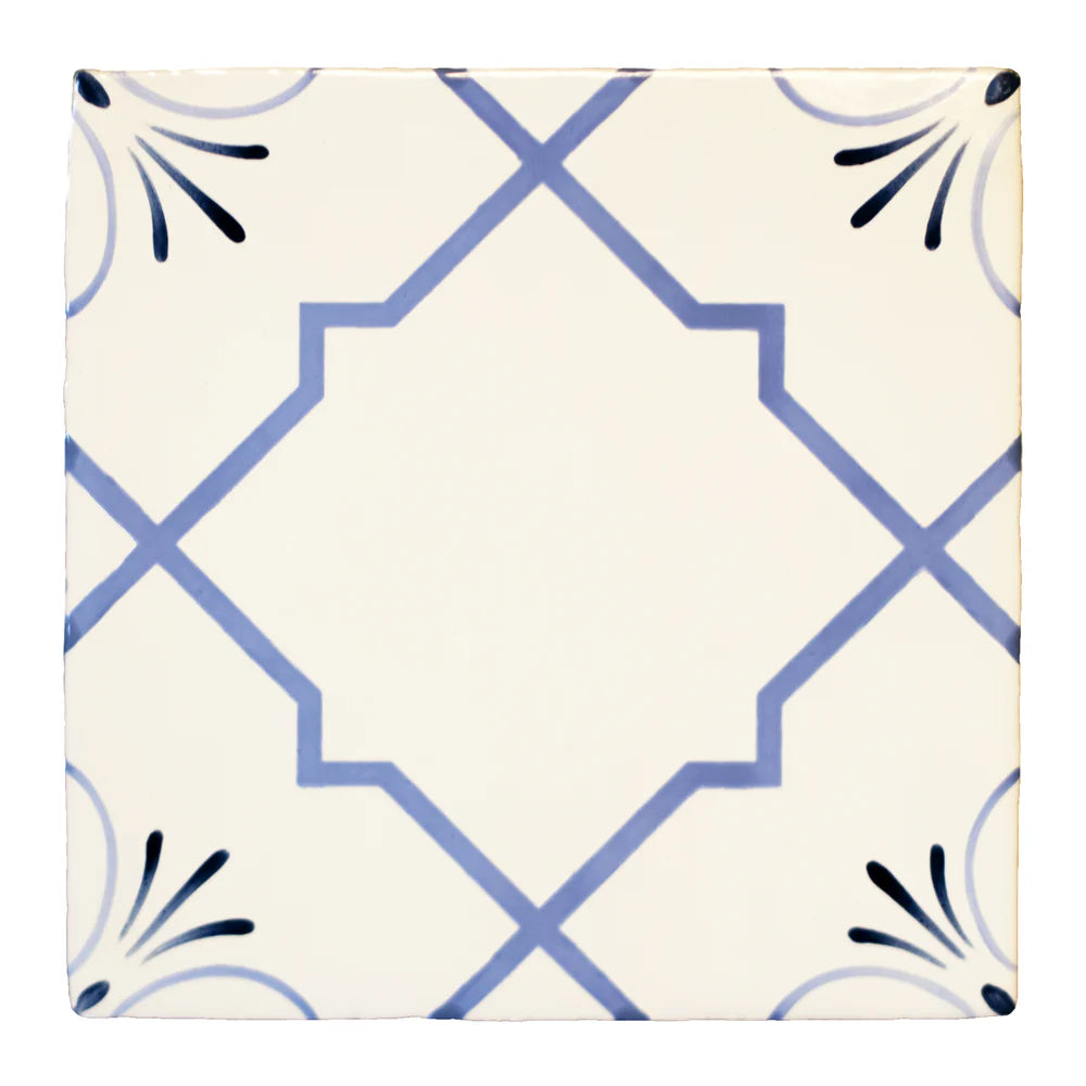 Safran Trellis Sky 13x13cm