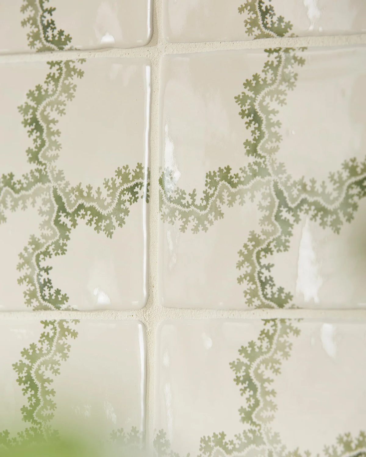 Oxbow Check Olive 13x13cm - Sanderson