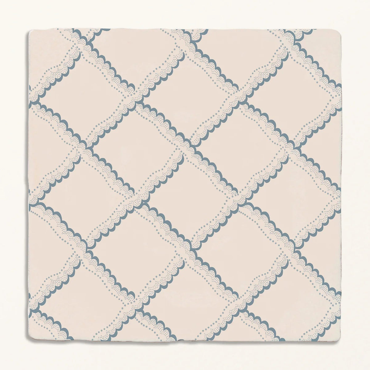 Rye Pottery Blue 13x13cm - Sanderson