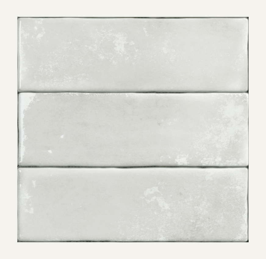Zella White 18.6x6cm