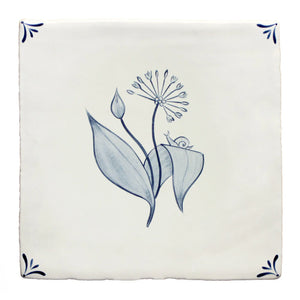 Wilderness Delft Garlic Foraging 13x13cm
