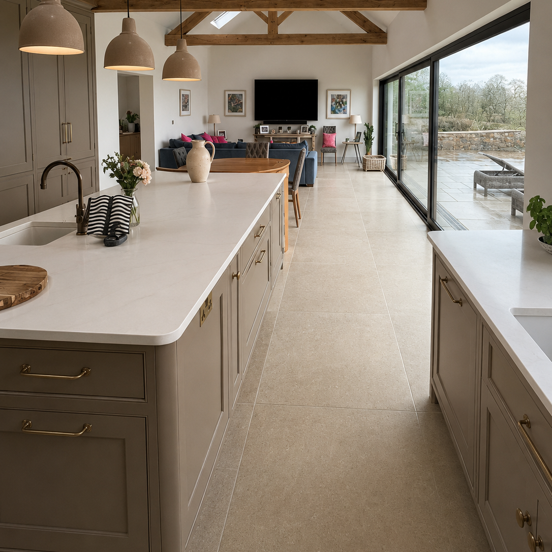 Oldmere Tumbled Limestone 90x90cm